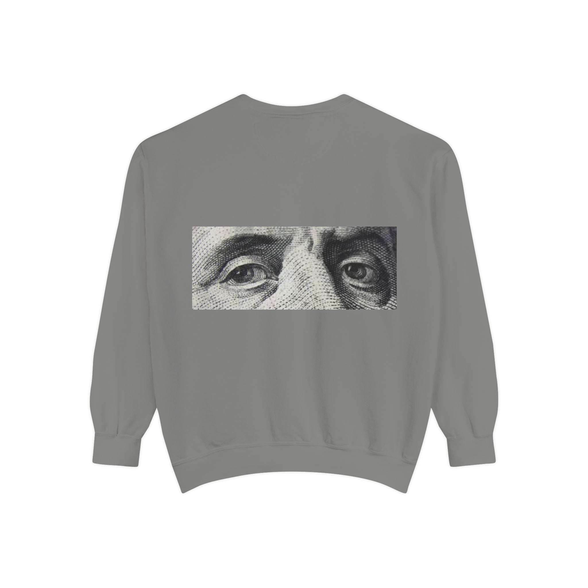 Money Vision Sweatshirt — "Lack of Money Makes My Vision Blurry" Graphic Crewneck