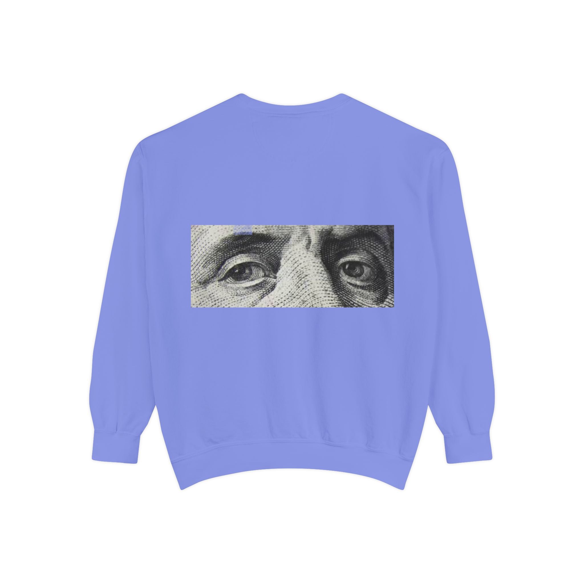 Money Vision Sweatshirt — "Lack of Money Makes My Vision Blurry" Graphic Crewneck