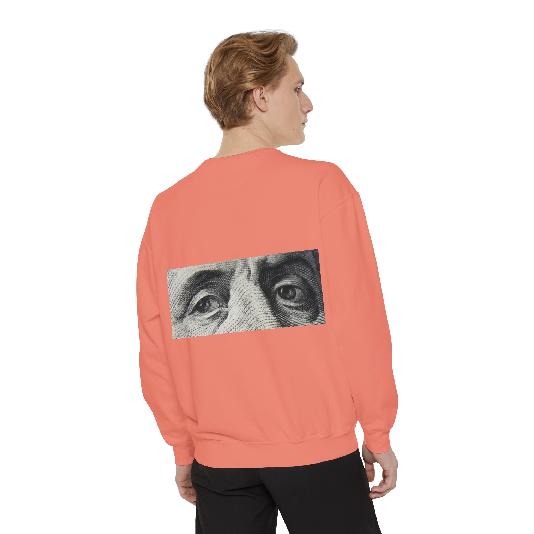 Money Vision Sweatshirt — "Lack of Money Makes My Vision Blurry" Graphic Crewneck