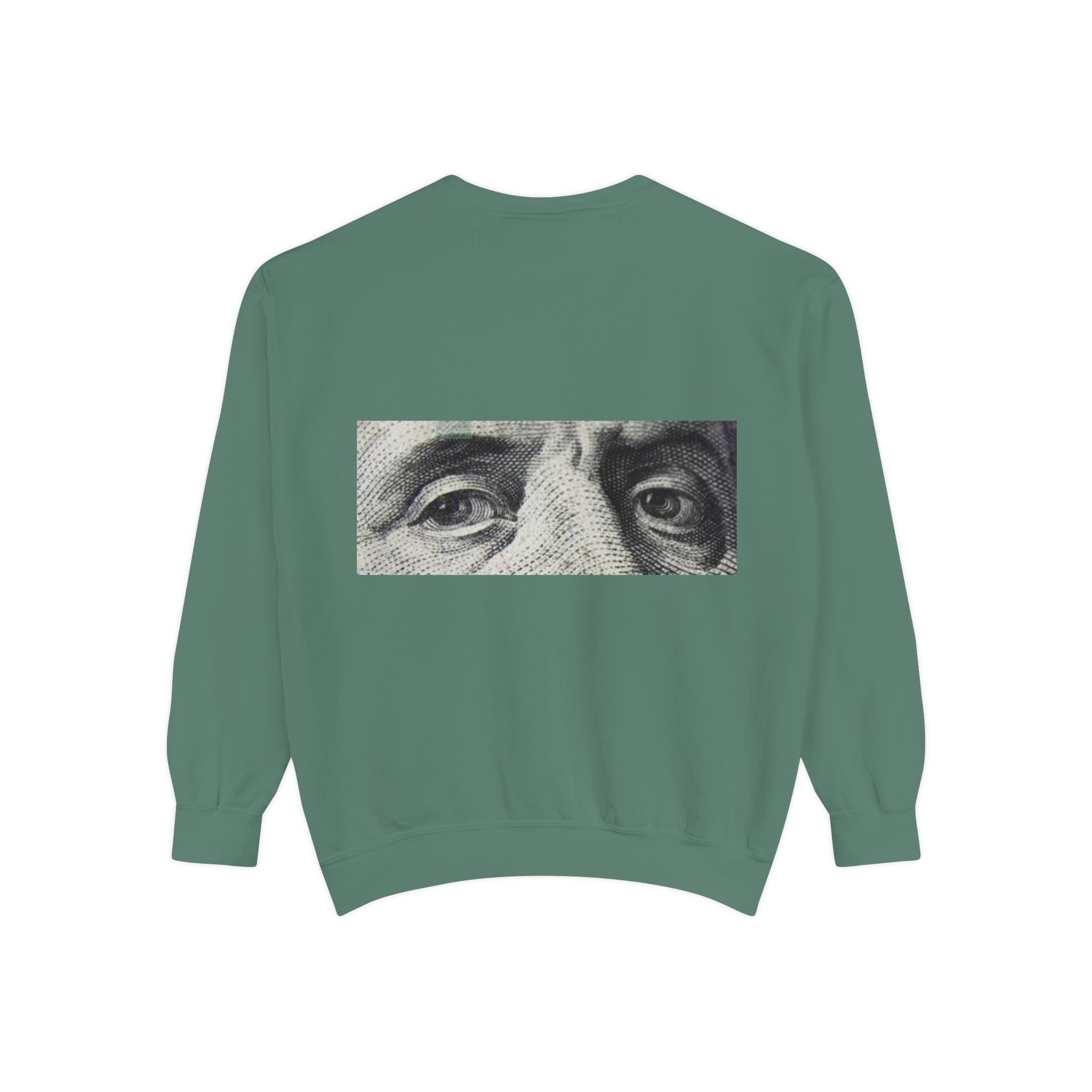 Money Vision Sweatshirt — "Lack of Money Makes My Vision Blurry" Graphic Crewneck