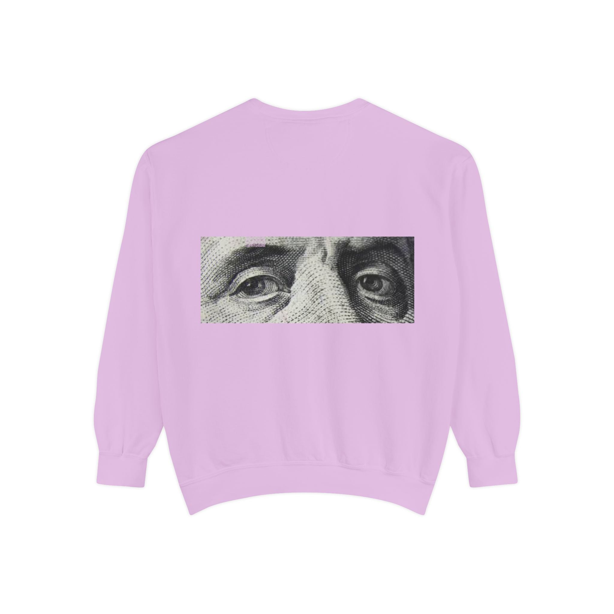Money Vision Sweatshirt — "Lack of Money Makes My Vision Blurry" Graphic Crewneck