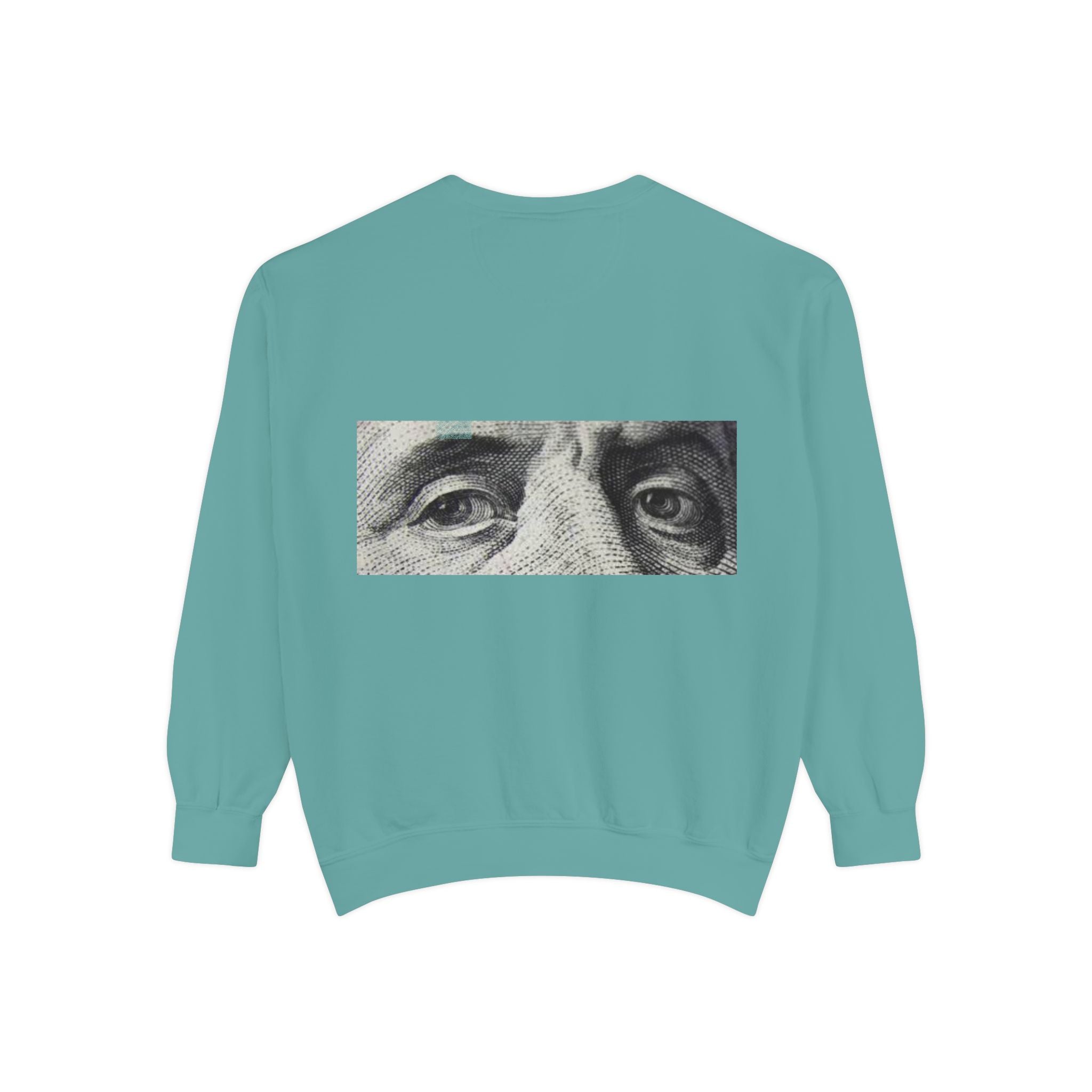 Money Vision Sweatshirt — "Lack of Money Makes My Vision Blurry" Graphic Crewneck